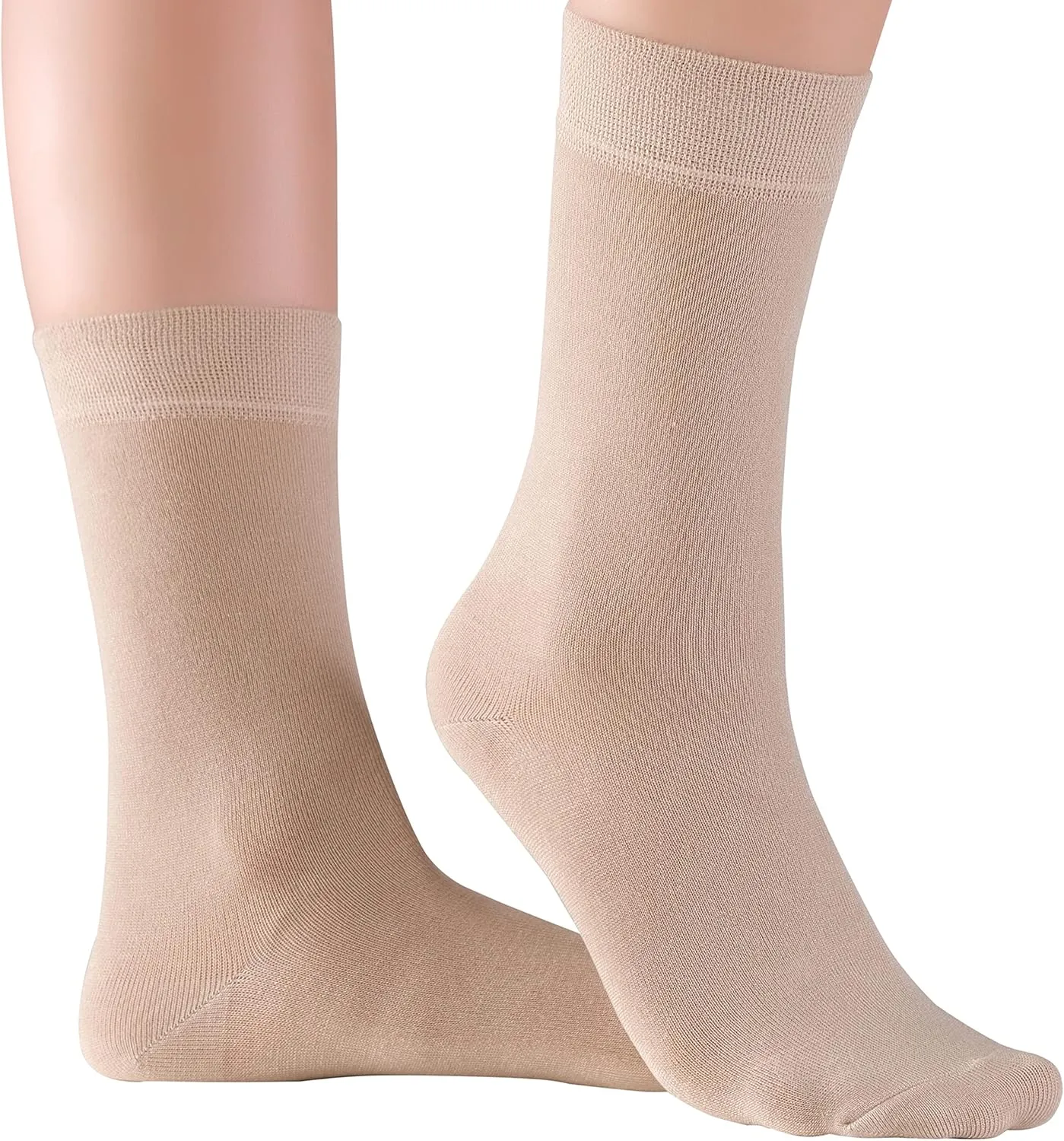 Women's Thin Rayon Seamless Toe - Dress Socks Women with Gift Box