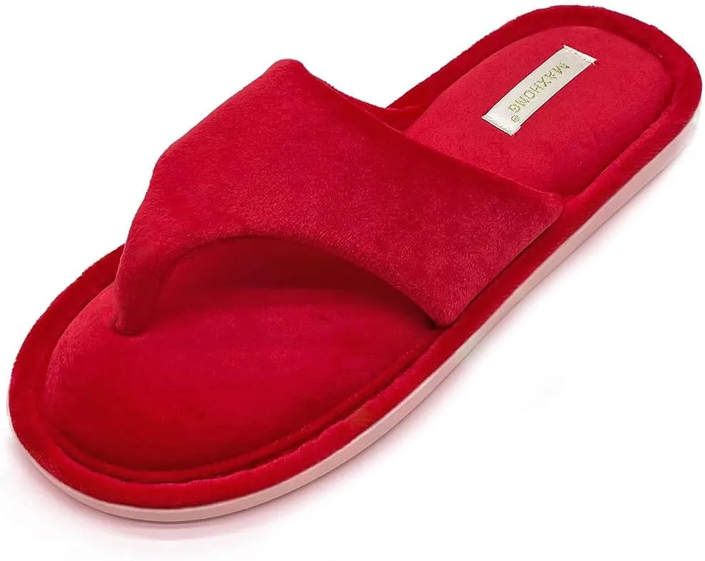 Women’s Thong Slippers with Memory Foam for Women Open Toe Slip on