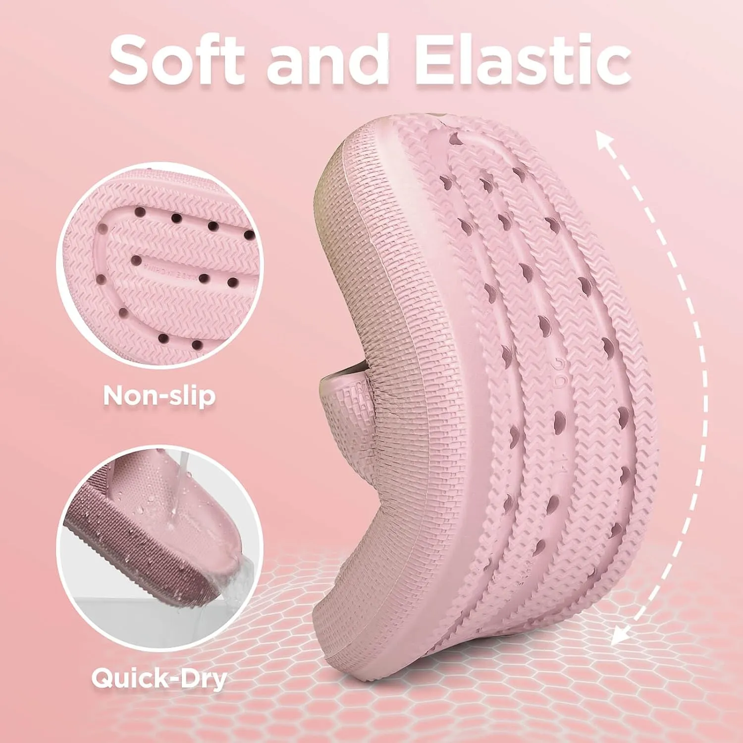 WYSBAOSHU Kids Cloud Slides Girls Boys Slip On Slide Sandals Comfort Non-Slip Thick Sole Slippers Summer Shower Shoes Pool Beach Water Shoes
