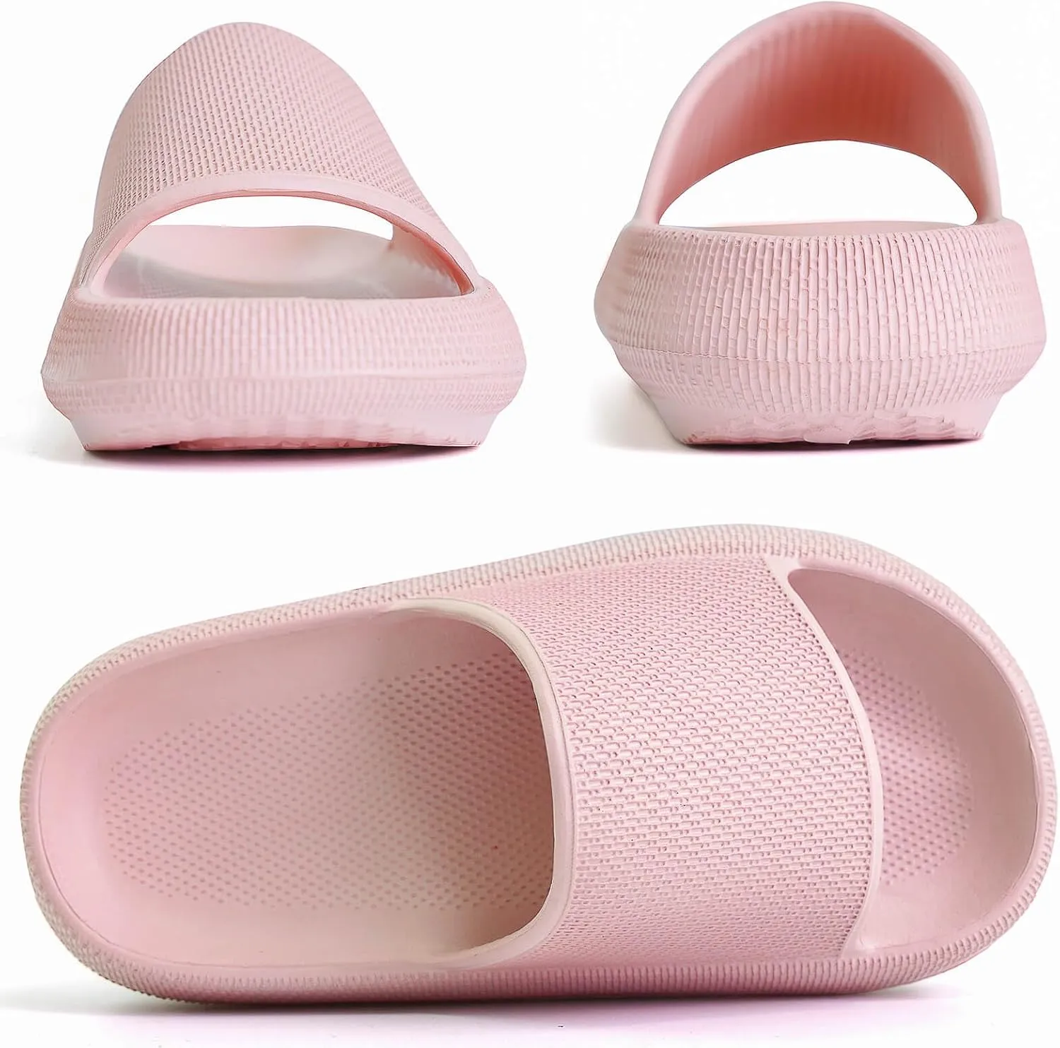 WYSBAOSHU Kids Cloud Slides Girls Boys Slip On Slide Sandals Comfort Non-Slip Thick Sole Slippers Summer Shower Shoes Pool Beach Water Shoes