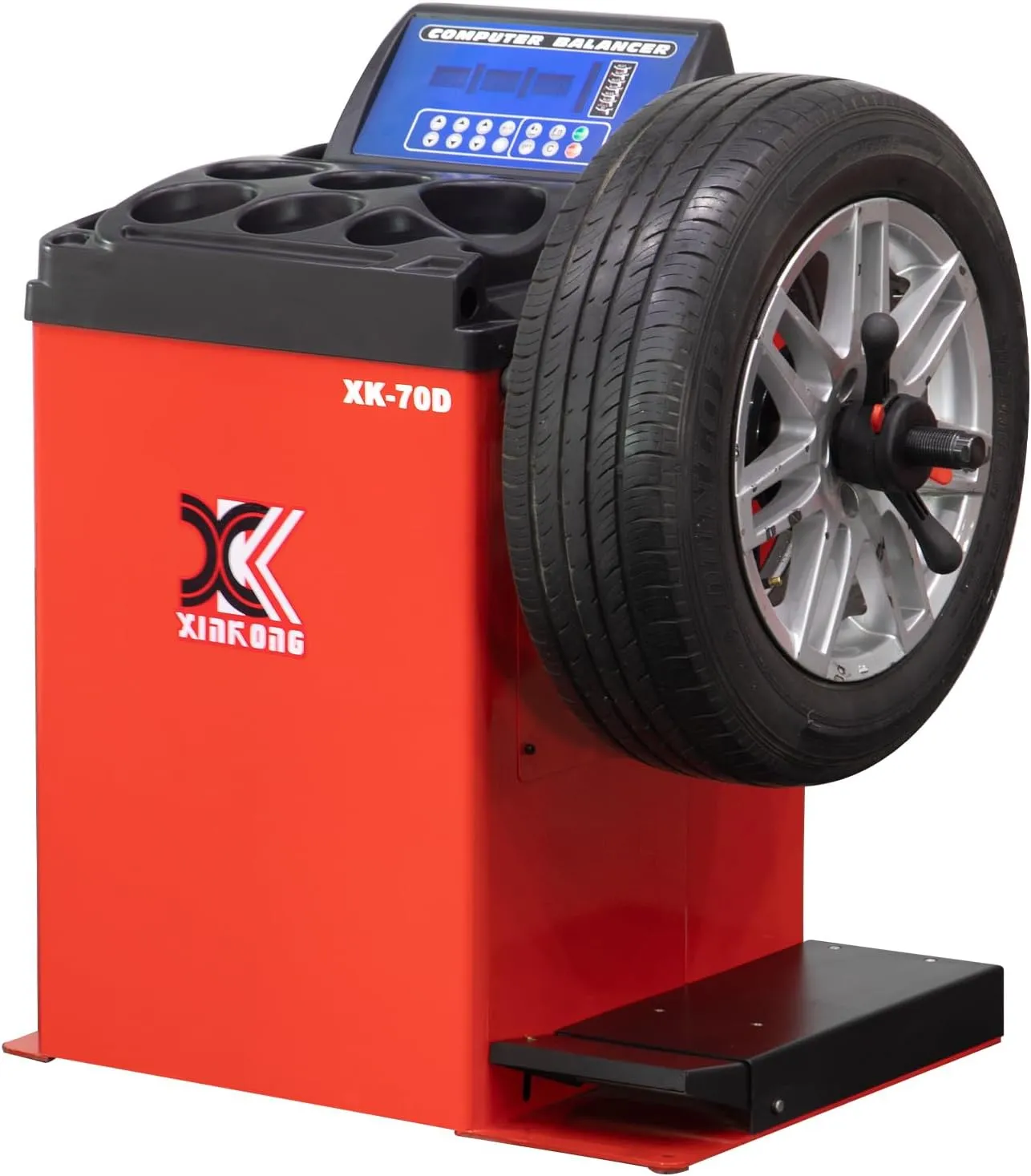 XK-806S-70D Tire Changer Machine Combo Wheel Balancer Rim Size 28 Inches 2.0 Horsepower