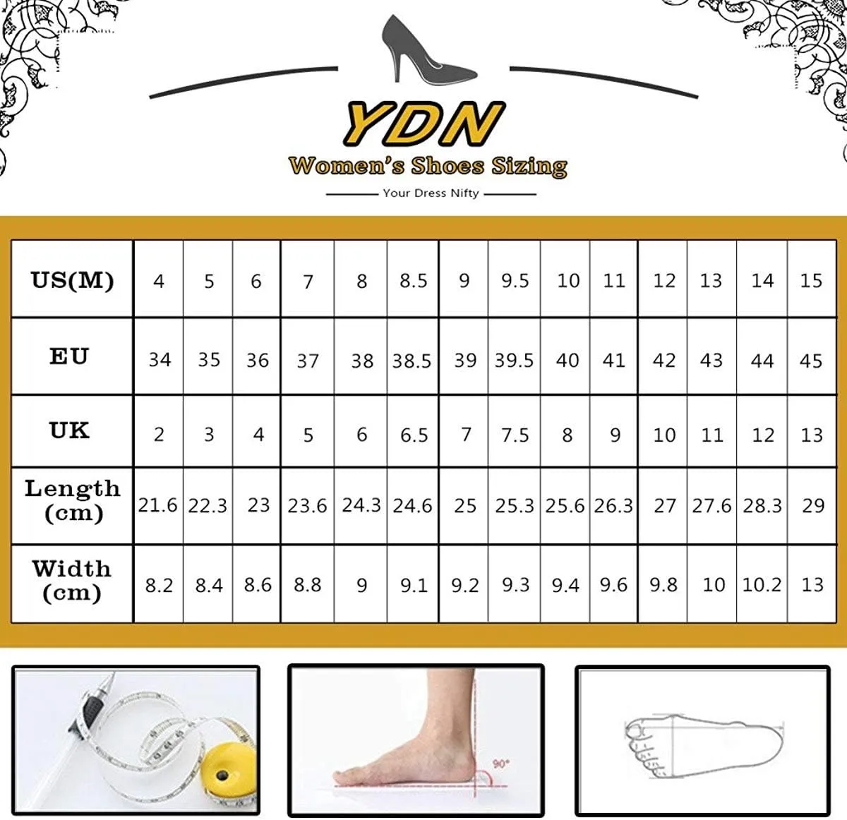 YDN Women's Chic Slingback Peep Toe Stiletto High Heel Sandals Ankle Boots Cutout Party Office Shoe Size 4-15 US